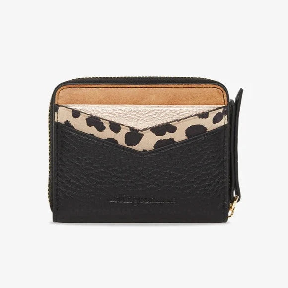 Large Sequin Clutch in Gold for Red - Carpet EventsAlexis Zip Purse - Black Multi