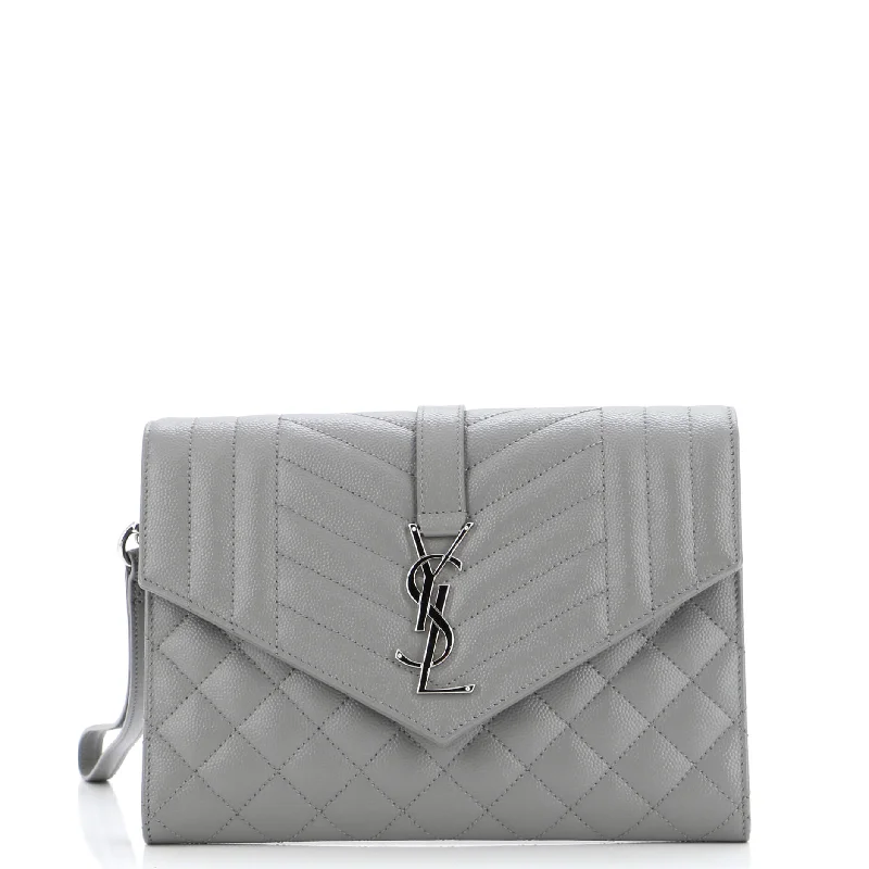 Floral - Printed Satin Clutch in Pink for Spring GalasClassic Monogram Envelope Wristlet Clutch Mixed Matelasse Leather Floral - Printed Satin Clutch in Pink for Spring GalasClassic Monogram Envelope Wristlet Clutch Mixed Matelasse Leather