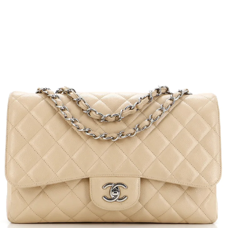 Linen Tote Bag in Natural Beige with Braided Details for a Rustic Summer EnsembleClassic Single Flap Bag Quilted Caviar Jumbo Linen Tote Bag in Natural Beige with Braided Details for a Rustic Summer EnsembleClassic Single Flap Bag Quilted Caviar Jumbo