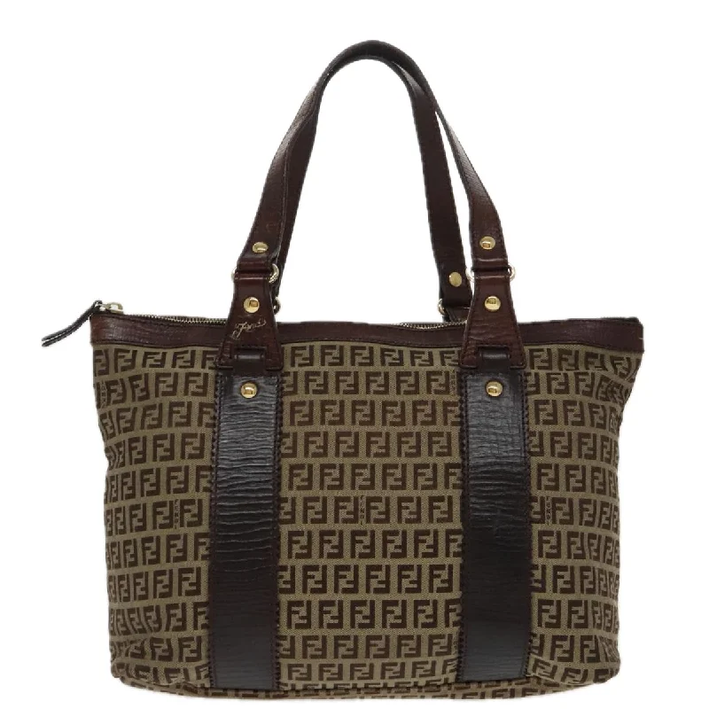 Women's Tote Bag with Magnetic Closure in Orange for Easy Access on the GoFendi Zucchino Canvas Tote Bag (Pre-Owned) Women's Tote Bag with Magnetic Closure in Orange for Easy Access on the GoFendi Zucchino Canvas Tote Bag (Pre-Owned)