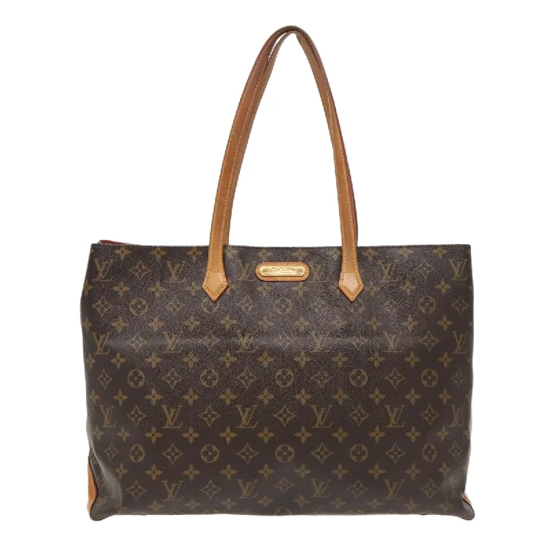 Metallic Tote Bag in Rose Gold with Chain Handles for a Glamorous Night OutLouis Vuitton Wilshire Canvas Tote Bag (Pre-Owned) Metallic Tote Bag in Rose Gold with Chain Handles for a Glamorous Night OutLouis Vuitton Wilshire Canvas Tote Bag (Pre-Owned)