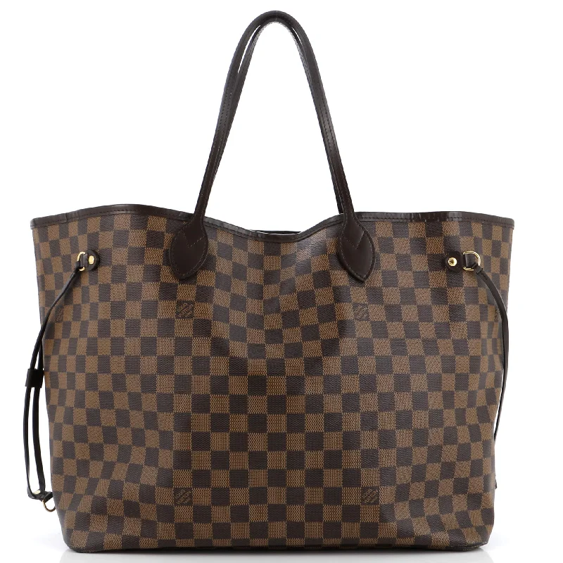 Tote Bag with Adjustable Shoulder Strap in Olive Green for Comfortable CarryingNeverfull NM Tote Damier GM Tote Bag with Adjustable Shoulder Strap in Olive Green for Comfortable CarryingNeverfull NM Tote Damier GM