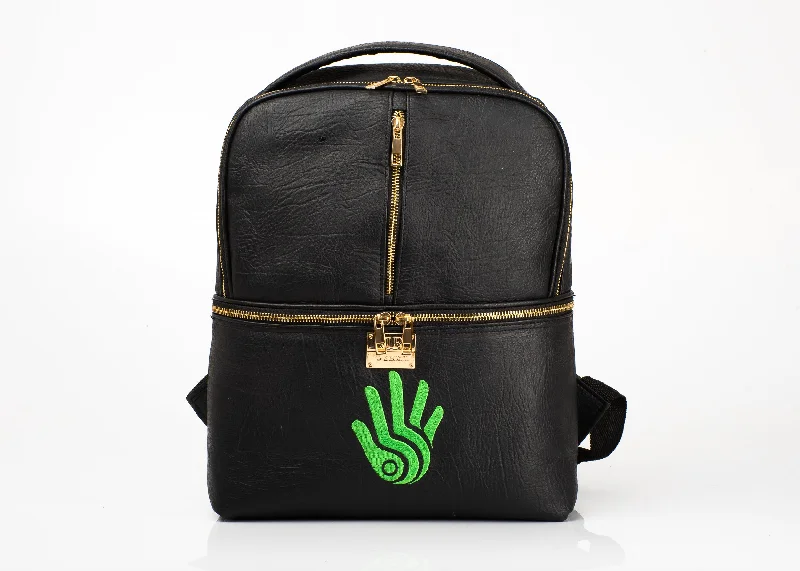 Leather - Trimmed Women's Backpacks in Cream for a Touch of LuxuryShugli Backpack